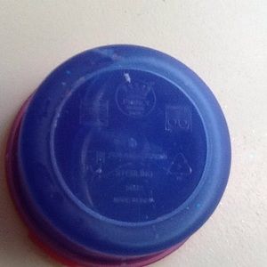 Blue crystal clear slime